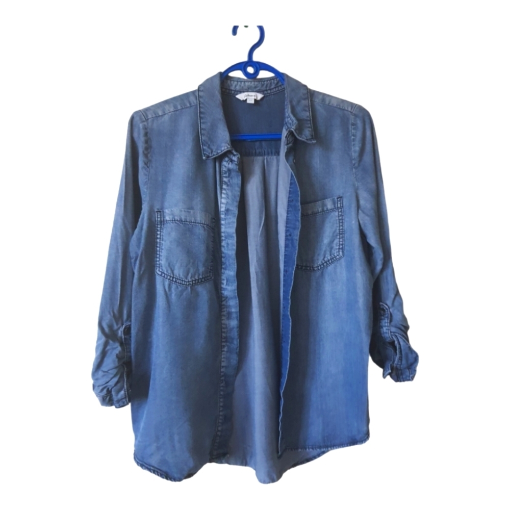 DENIM style loose fit shirt